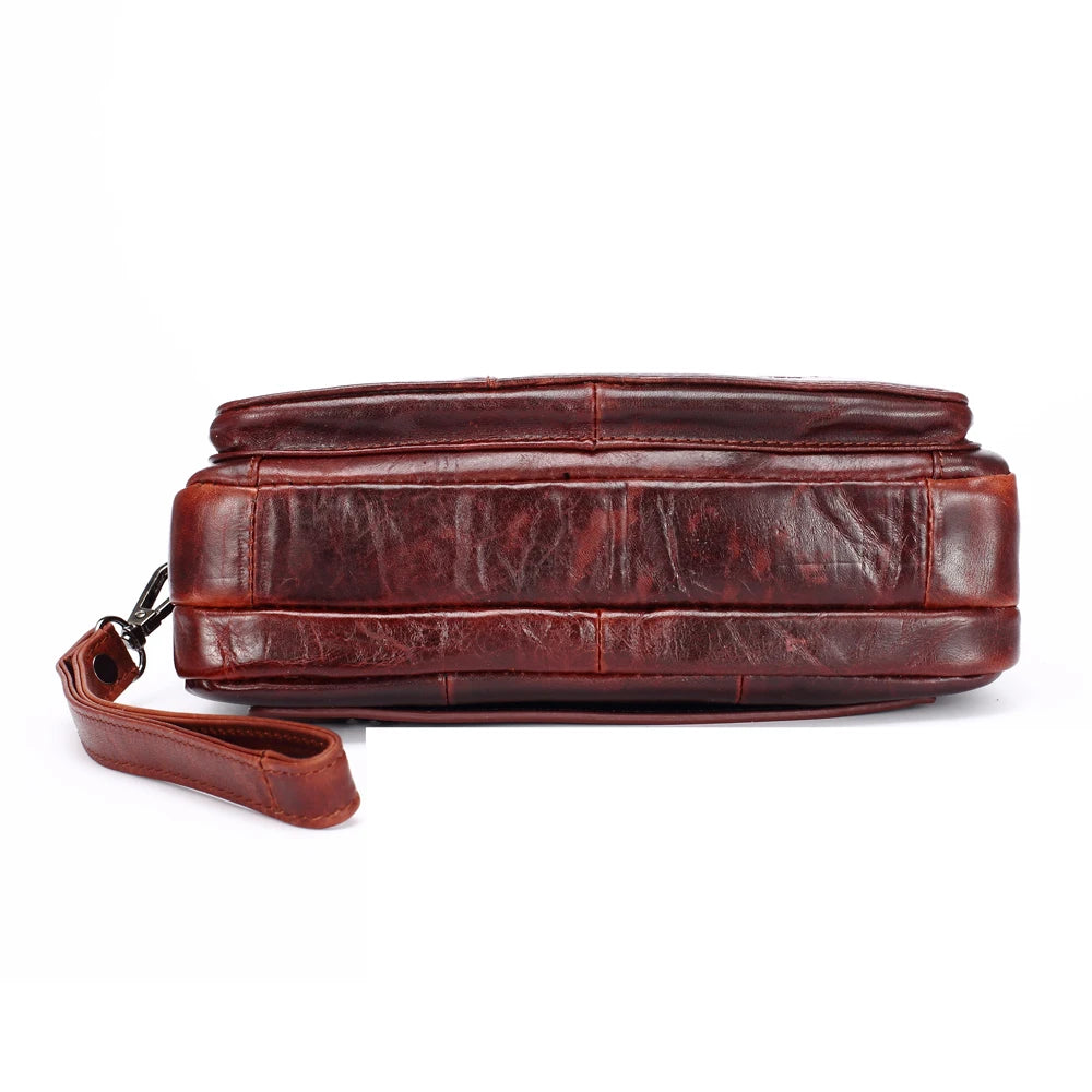 Men's Clutch Bags for men Genuine Leather Handbag Male Long Money Wallets Mobile Phone Pouch man Party Clutch Coin Purse