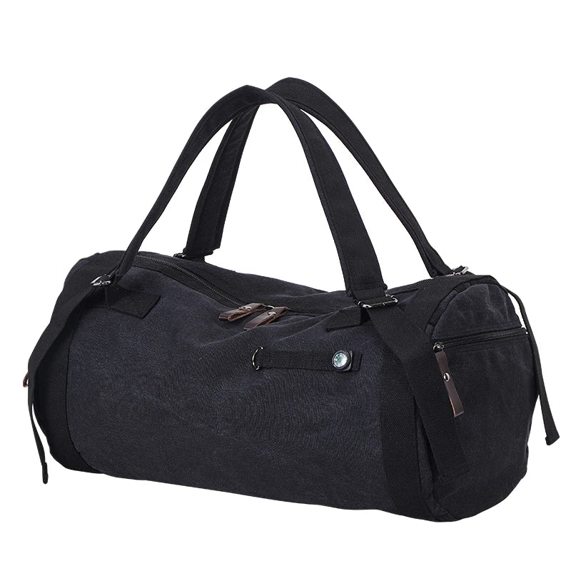 DIDABEAR Canvas Travel Bag Men Handbags Male Designer Large Capacity Leisure Shoulder Bags Man Multifunction Mountaineering Bag