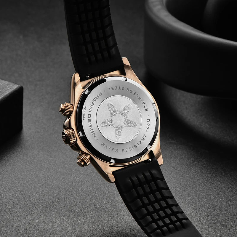 PAGANI DESIGN Men Automatic Watches Top Brand Luxury Quartz Watch For Men Chronograph Sapphire VK63 Wristwatch Reloj Hombre 2024