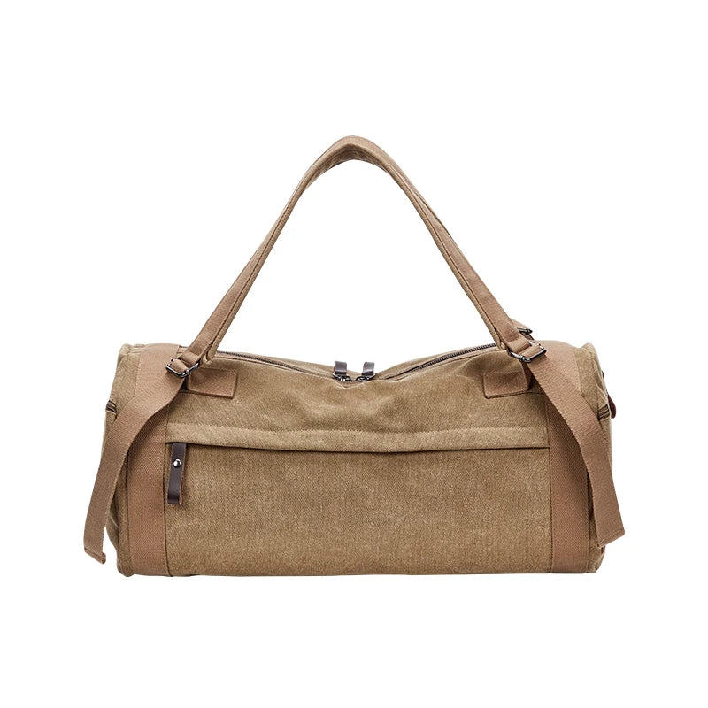 DIDABEAR Canvas Travel Bag Men Handbags Male Designer Large Capacity Leisure Shoulder Bags Man Multifunction Mountaineering Bag