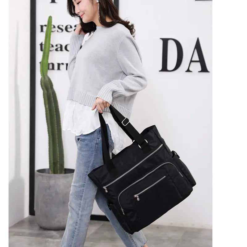 Canvas Handbag fashion Women's Shoulder Bag Leisure Messenger Bag light Crossbody Bags for Girls Ladies Bucket Bag High Quality