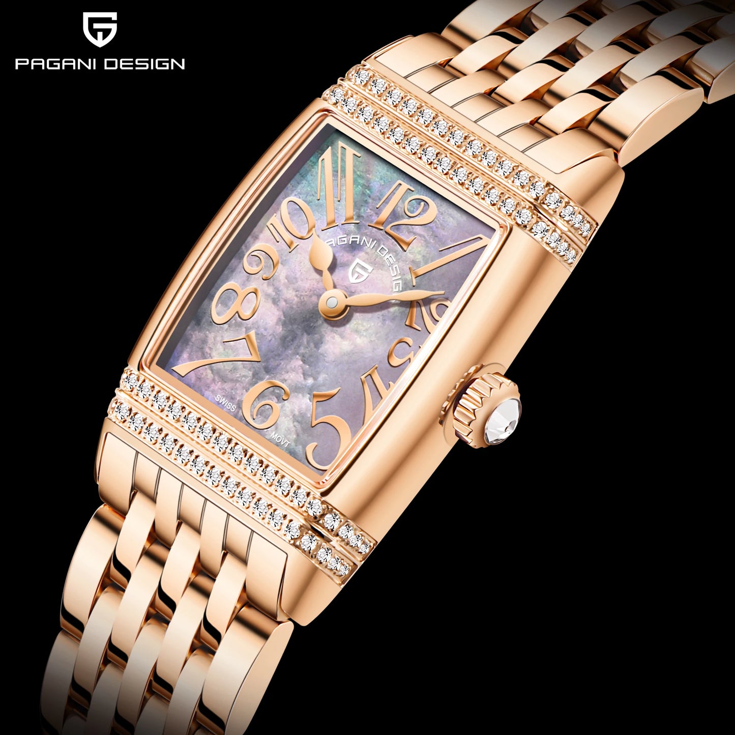 PAGANI DESIGN Women's Watches 2022 Top Brand Luxury Quartz Watch for Women Fashion Stainless Steel 50M Waterproof Sports Clock