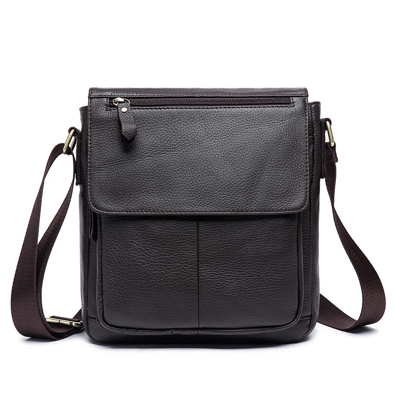 MVA Men's Genuine Leather Bag Crossbody Bags for Men Messenger Bag Men Leather Men's Shoulder Bags Male man Handbags 819