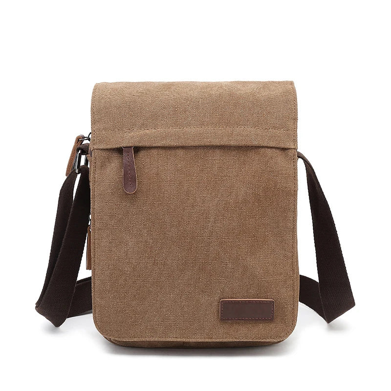 vintage Men Canvas Messenger Bag High Quality Casual Handbags Satchels Crossbody Shoulder Bags for men 2020 Military bolsa