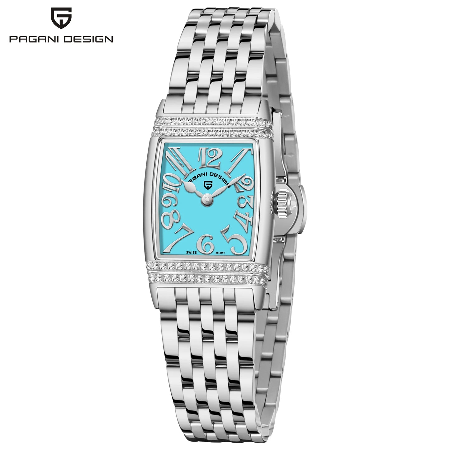 PAGANI DESIGN Women's Watches 2022 Top Brand Luxury Quartz Watch for Women Fashion Stainless Steel 50M Waterproof Sports Clock