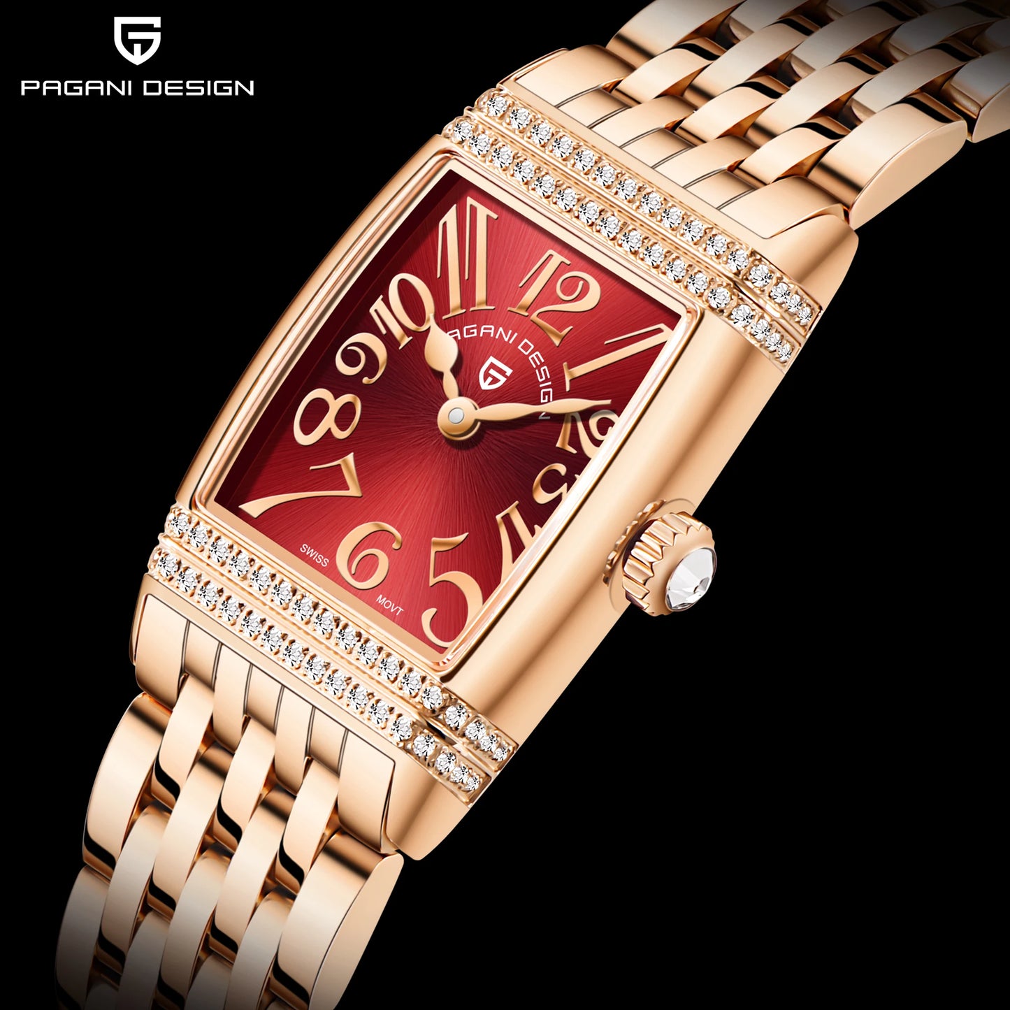 PAGANI DESIGN Women's Watches 2022 Top Brand Luxury Quartz Watch for Women Fashion Stainless Steel 50M Waterproof Sports Clock