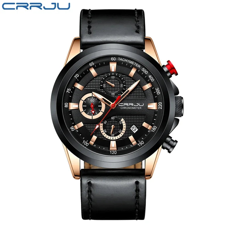 Top Brand Men's Watches Luxury Square Quartz Wristwatch Waterproof Luminous Chronograph Watch for Men Date Clock
