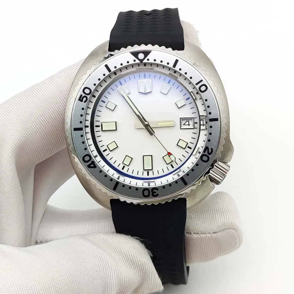 41mm Sports Mechanical Watch Men's Japanese NH35 Sapphire Stainless Steel Case Automatic Watch Clock