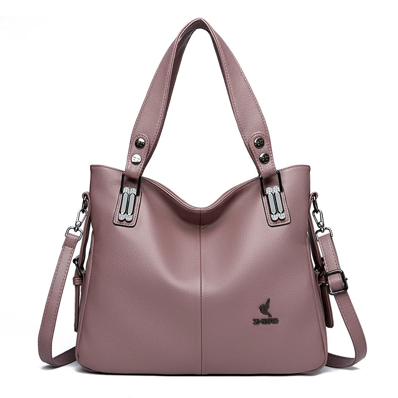 Women Soft Leather Handbags Women Messenger Bags Designer Crossbody Bag Women Top-handle Bags Tote Shoulder Bags Bolsos mujer