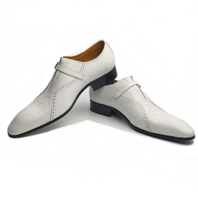 Men's Genuine Leather Loafers Soft & Comfortable Formal Shoes for Office, Wedding, Party Spring & Summer Dress Shoes | Hot Sale