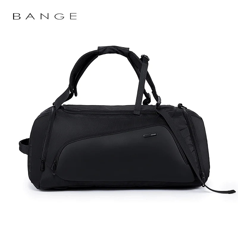 Bange Gym bag for Men Suitcase Backpack Large Capacity Waterproof Anti-stain Men Duffle Bag Travel Hand Luggage Bags