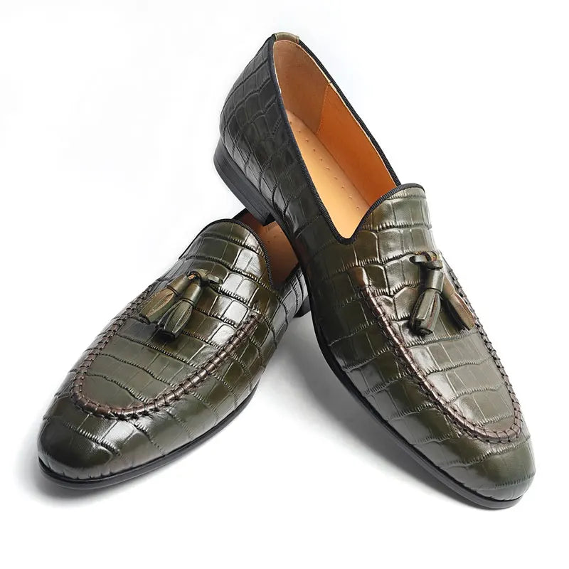 New Men Shoes Genuine Leather Handmade High Quality Casual Oxfords Business Work Shoes Lace-up Comfortable Man Dress Office Shoe