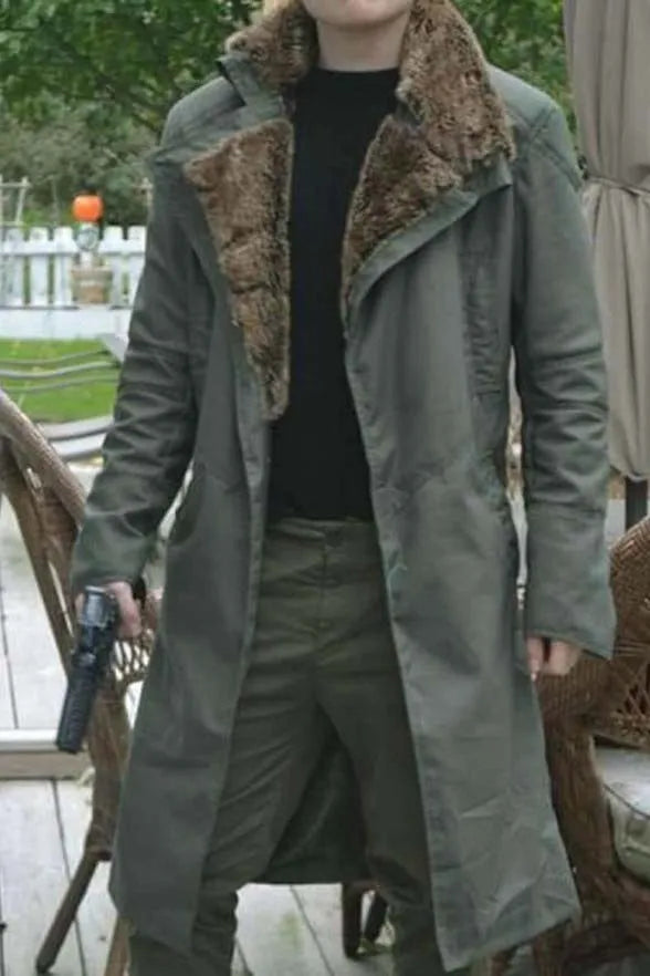 Meimei's 2017 "Blade Runner 2049" cotton jacket trench coat