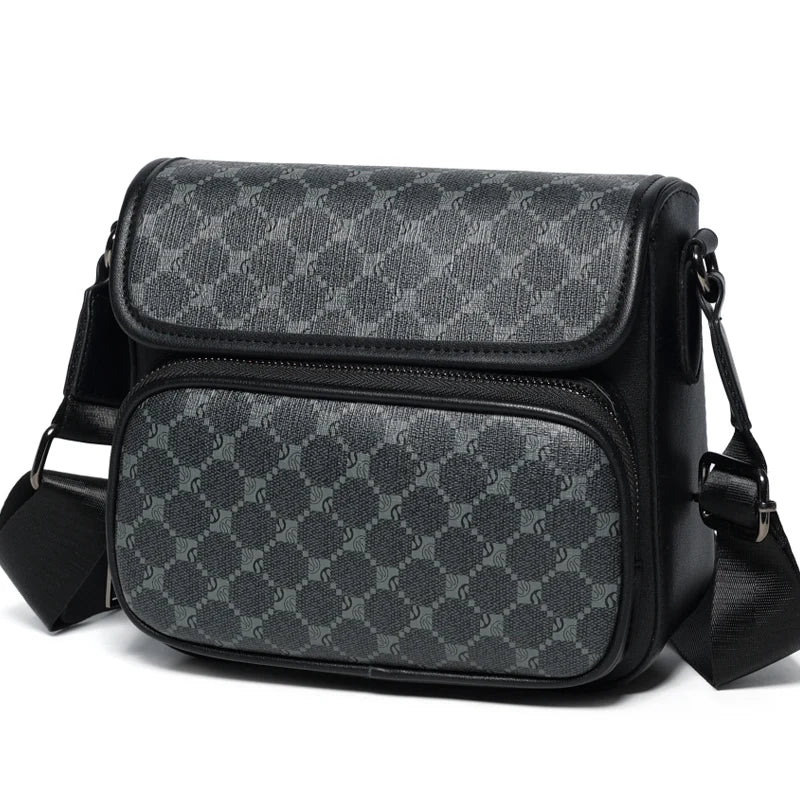 Vintage Style Men's Bag Handbag High Quality PU Leather Man Crossbody Bag Business Style Men's Handbag Travel Shoulder Bag Bolsa