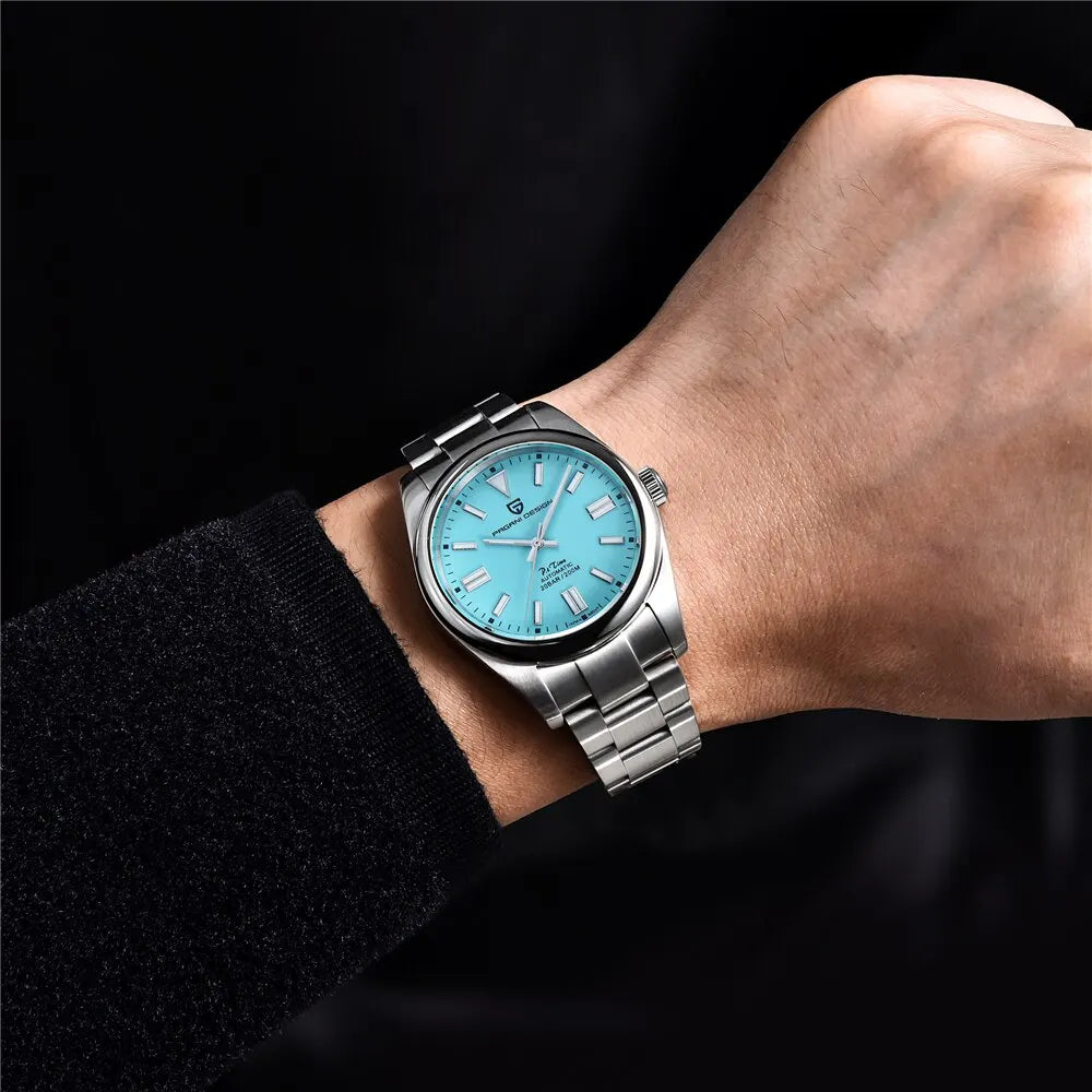 2024 PAGANI Design New 39mmMen's Mechanical Watches NH35 Automatic Watch Sapphire Stainless Steel 20Bar Waterproof Reloj Hombre