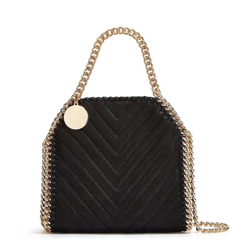 2025 New Mini Crossbody Bag - Luxury Designer Embroidered Chain Strap Shoulder Purse, Stylish Versatile Small Handbag for Women