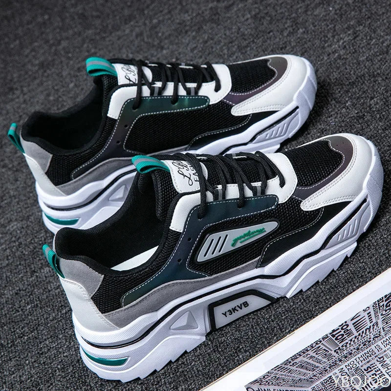 designer shoes men New Style Summer Breathable Wild Mesh Sports Casual Youth Increase Old Fashion Men's Shoes sneakers