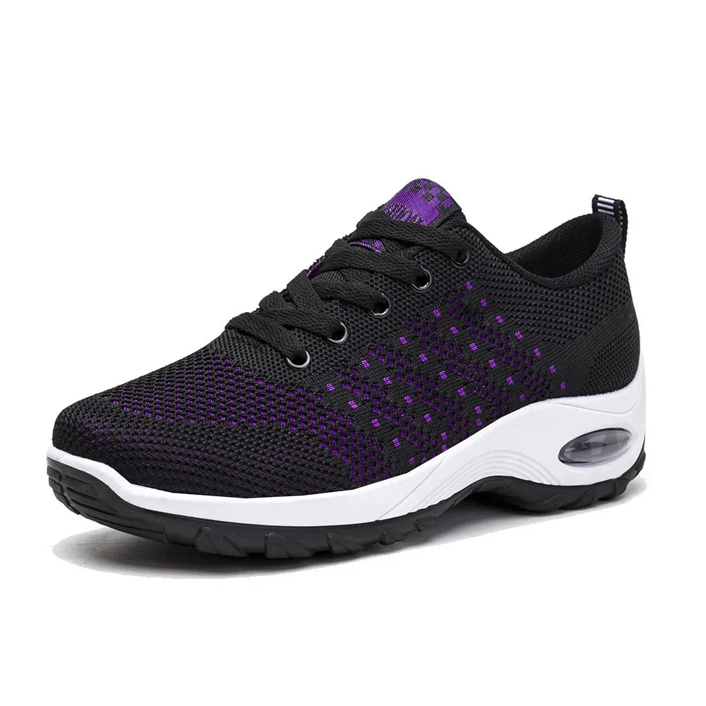 Woman Sneakers Fashion Casual Shoes Summer Cushion Mesh Female Shoes Comfortable Breathable Heightening Sneakers for Women