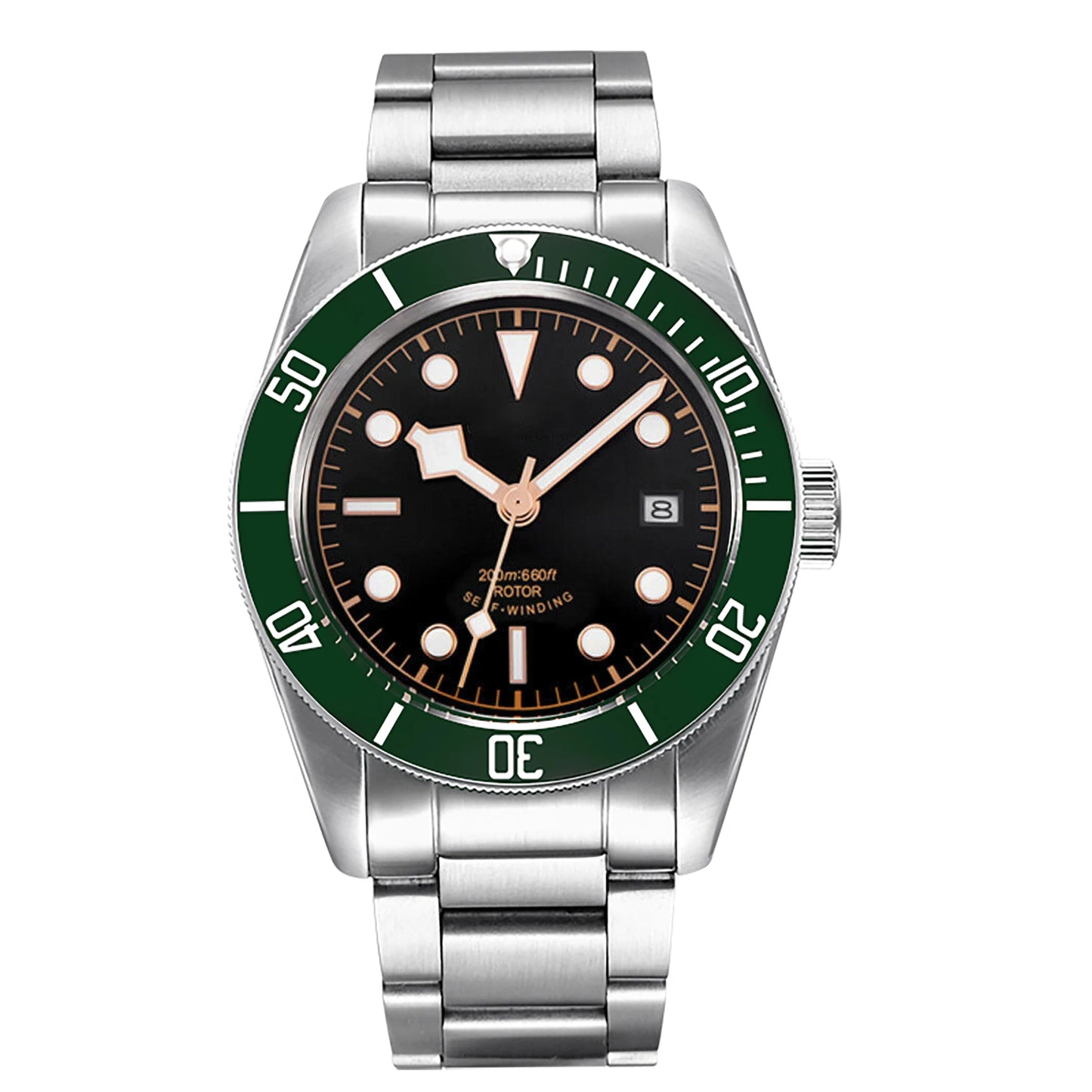 41MM Corgeut Men Mechanical Wristwatch Luxury nh35 Automatic Watches 100m waterproof Sapphire Glass Watch for Men Luminous Reloj