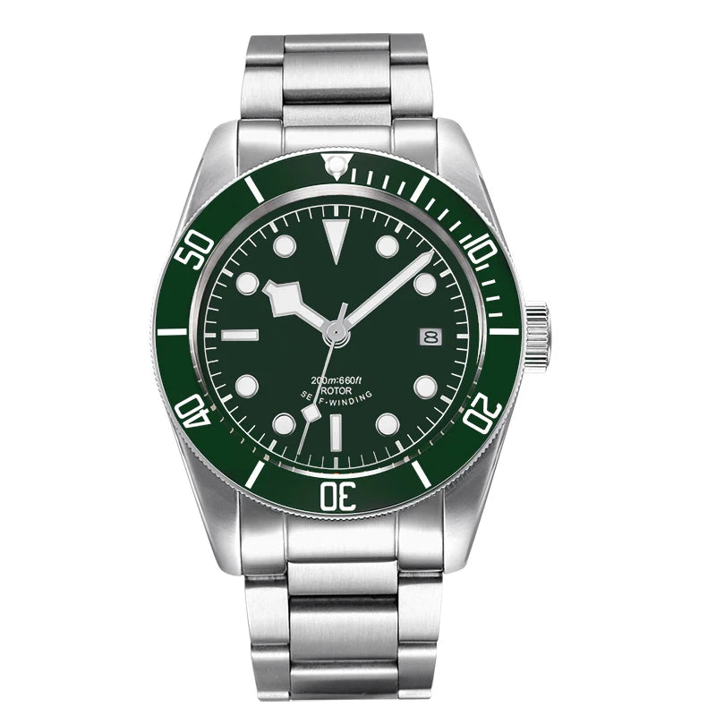 41MM Corgeut Men Mechanical Wristwatch Luxury nh35 Automatic Watches 100m waterproof Sapphire Glass Watch for Men Luminous Reloj