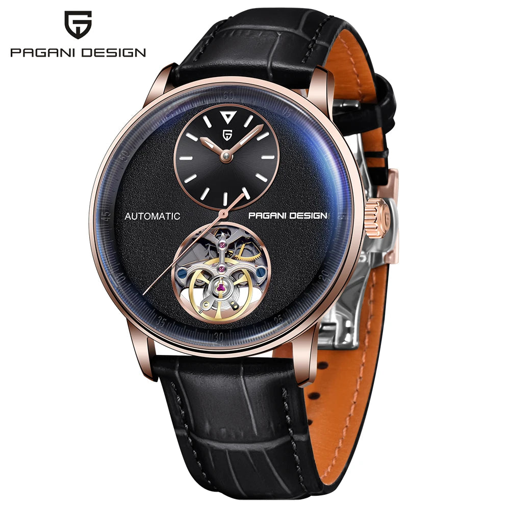 PAGANI DESIGN 2025 New 42MM Pilot Watch Fashion Leisure Mechanical Watch Night Light Automatic Men's Watch 100m Waterproof