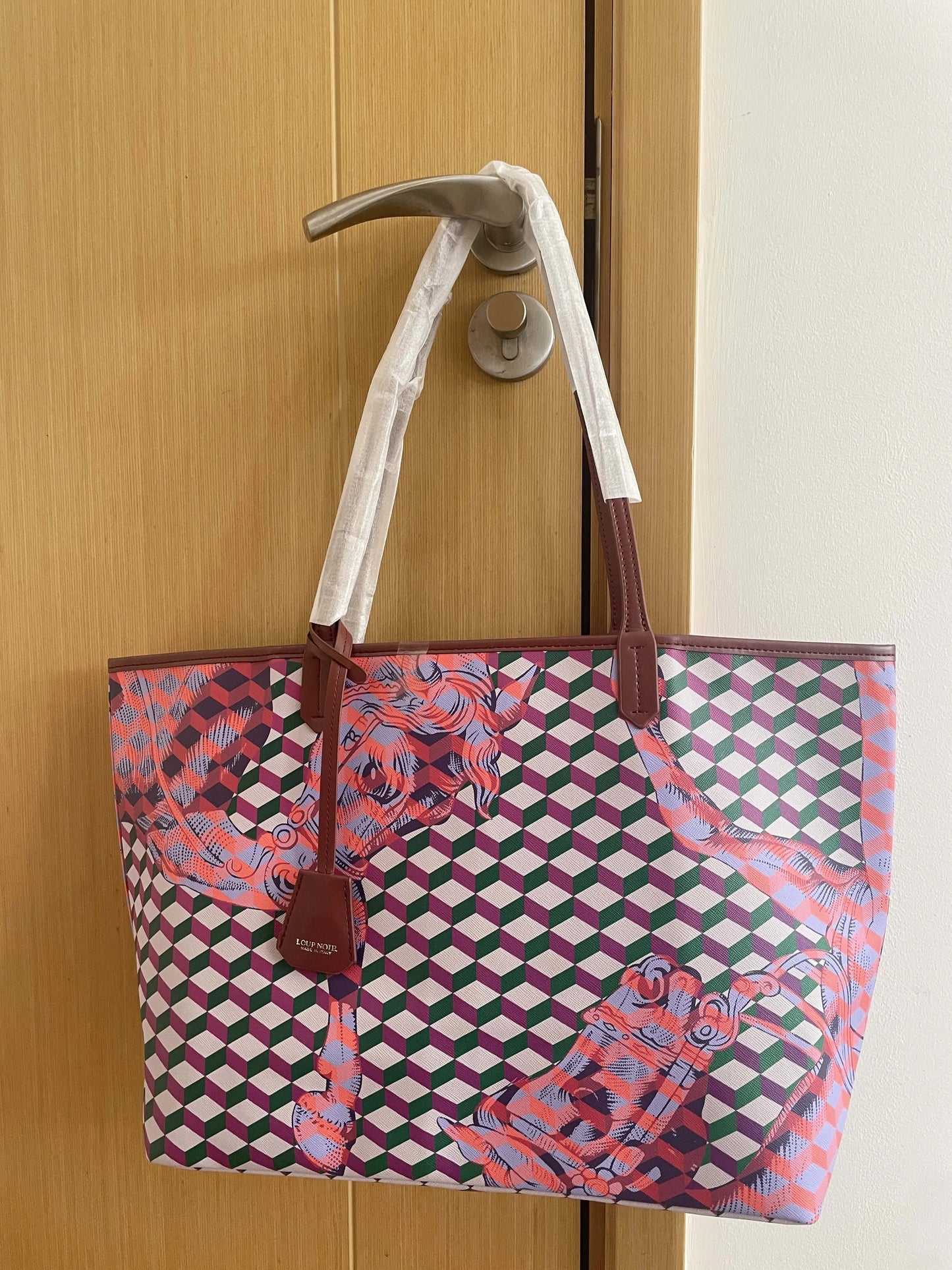 LOUP NOIR 2025 NEW Tote Bag for Women Shoulder Women Bags High Quality Famous Brands Bag Casual Totes Large Capacity Noir Bag