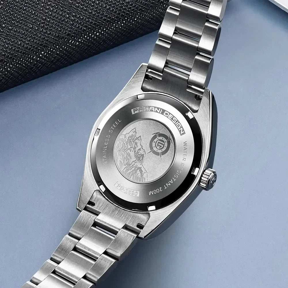 2025 New PAGANI DESIGN Luxury Automatic Mechanical man's watches Japan NH35 Stainless Steel Sapphire Crystal reloj hombre PD1690