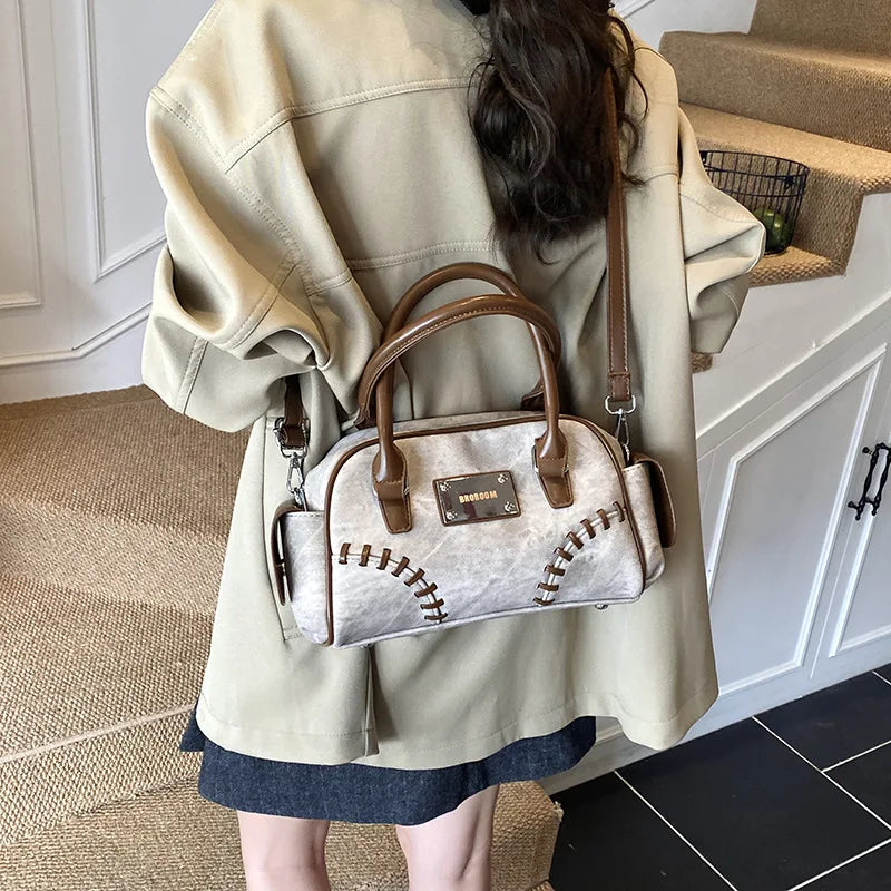 2025 New! Women's Trendy Retro Handbag - Fashionable Luxury Design with Premium Vibe, Versatile Shoulder & Crossbody Bag