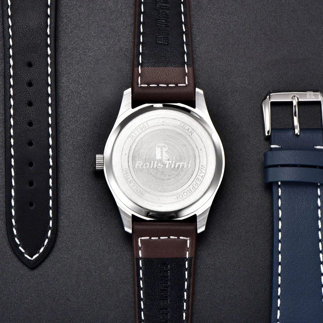 2025 New Men's Quartz Watch Waterproof top brand Luxury Fashion Sport Luminous watch for Men Leather strap