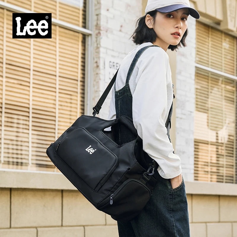 LEE Thermos Dry Bag Shoe Compartment Gym Fitness Bag Women Men Large Size Waterproof Yoga Training Package Travel Duffle Bag