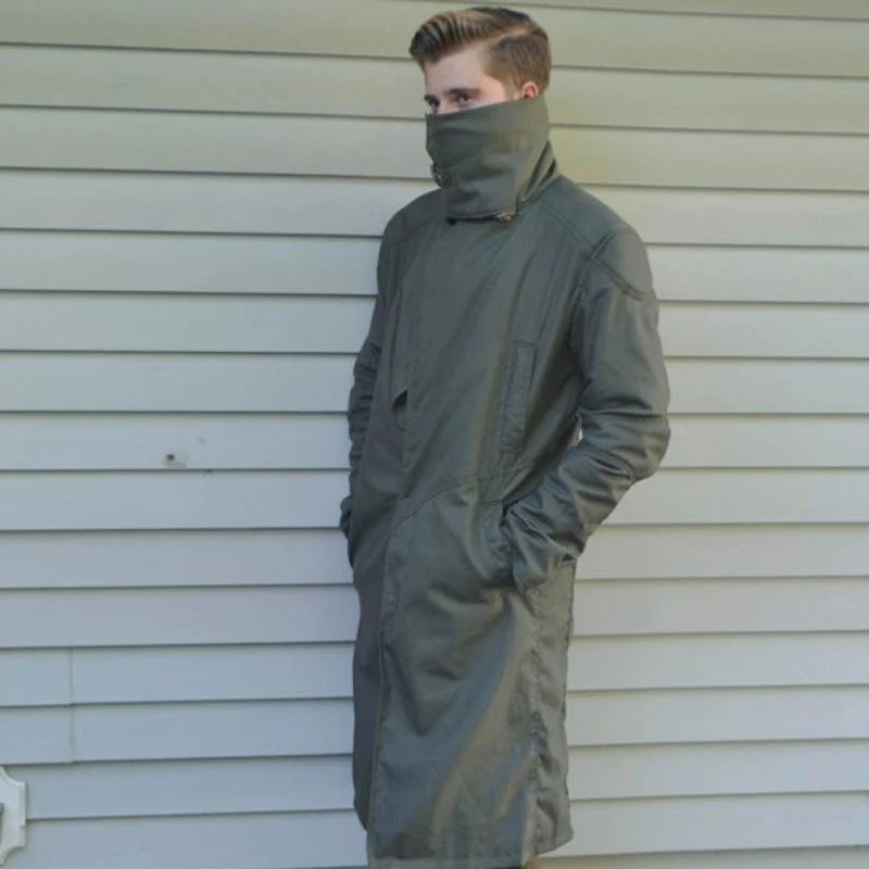 Meimei's 2017 "Blade Runner 2049" cotton jacket trench coat