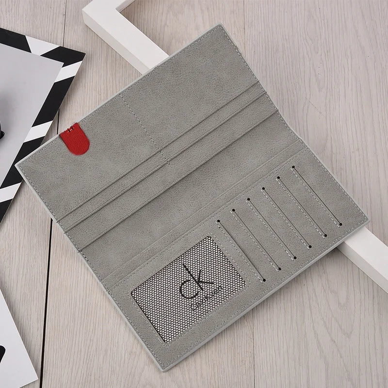 Carteira Men's Wallet Thin 0.5cm Slim Men's Purse Billeteras Para Hombre Soft Natural Leather Carteira Masculina Couro Business