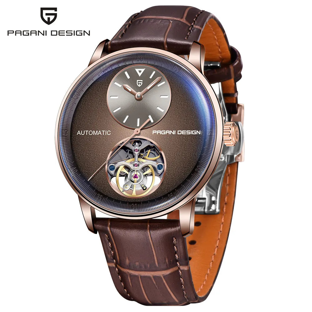 PAGANI DESIGN 2025 New 42MM Pilot Watch Fashion Leisure Mechanical Watch Night Light Automatic Men's Watch 100m Waterproof