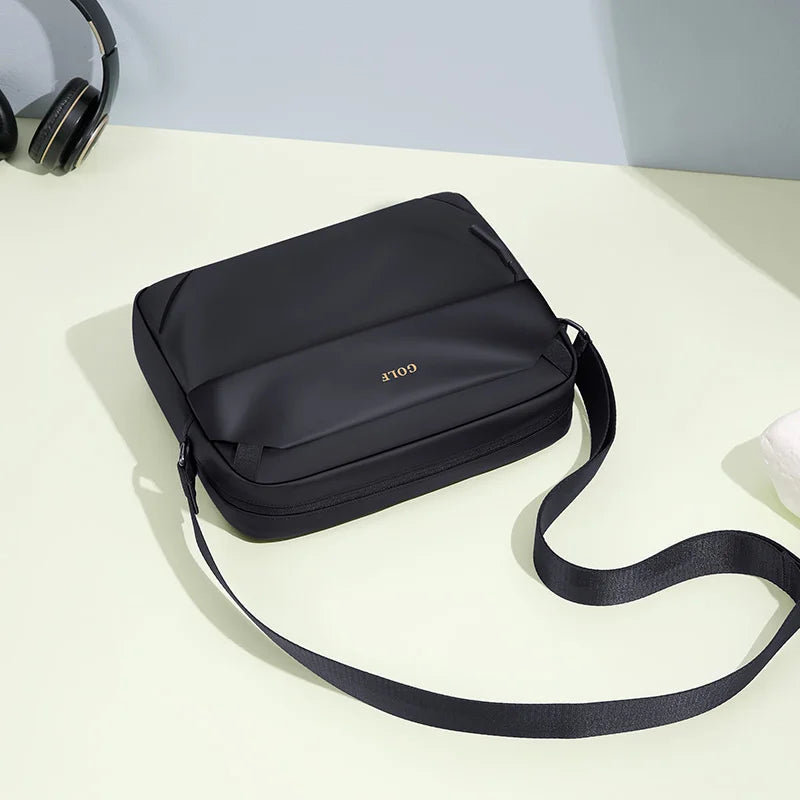 GOLF Men's Shoulder Bag Waterproof Cross Bag Man Messenger Bag Ipad Pro 11 Inch Elegant Crossbody Bags Pockets Male Anti Theft