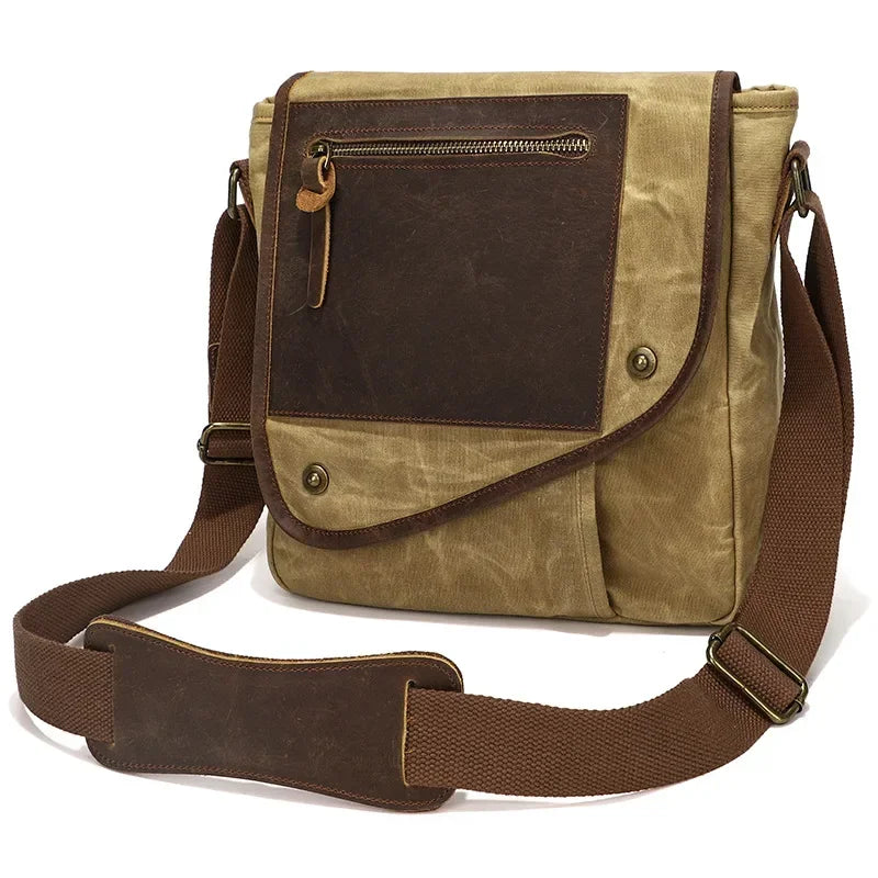 M532 New Arrive Multifunction Casual Vintage Messenger Bag Men's Shoulder Bag Batik Waterproof Canvas Bag Cross Body Sling Bags