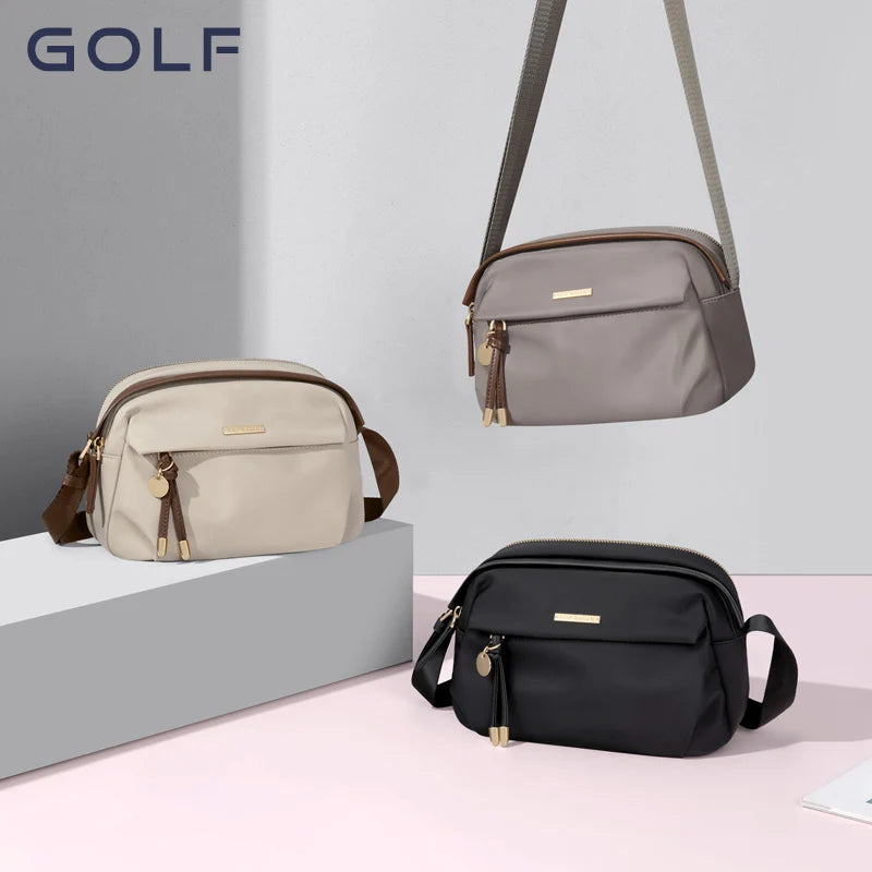 GOLF Small and Lightweight Crossbody Bag 2024 New Women's Elegant, Small and Storage Bag, Casual and Versatile Back Bag