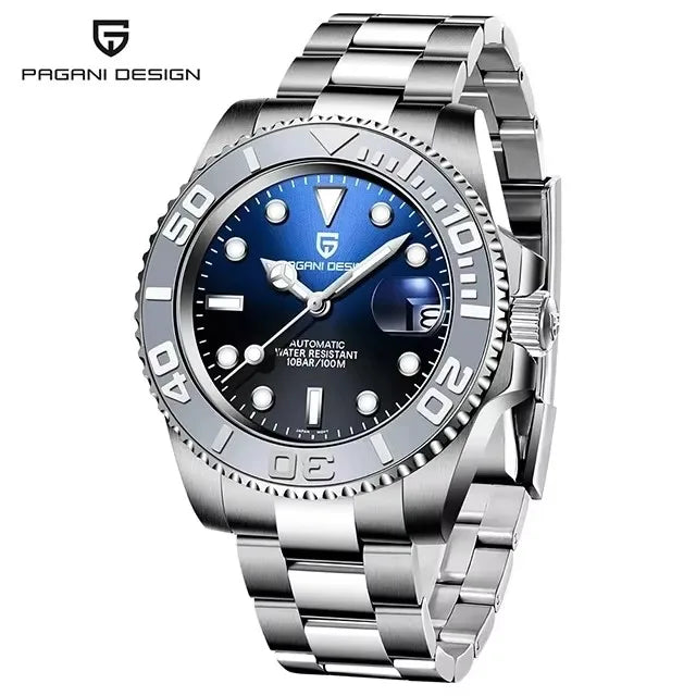 PAGANI DESIGN V3 New Luxury Men Mechanical Watches Japan movement 120 clicks 40MM AR Coated Sapphire Glass Automatic Watches