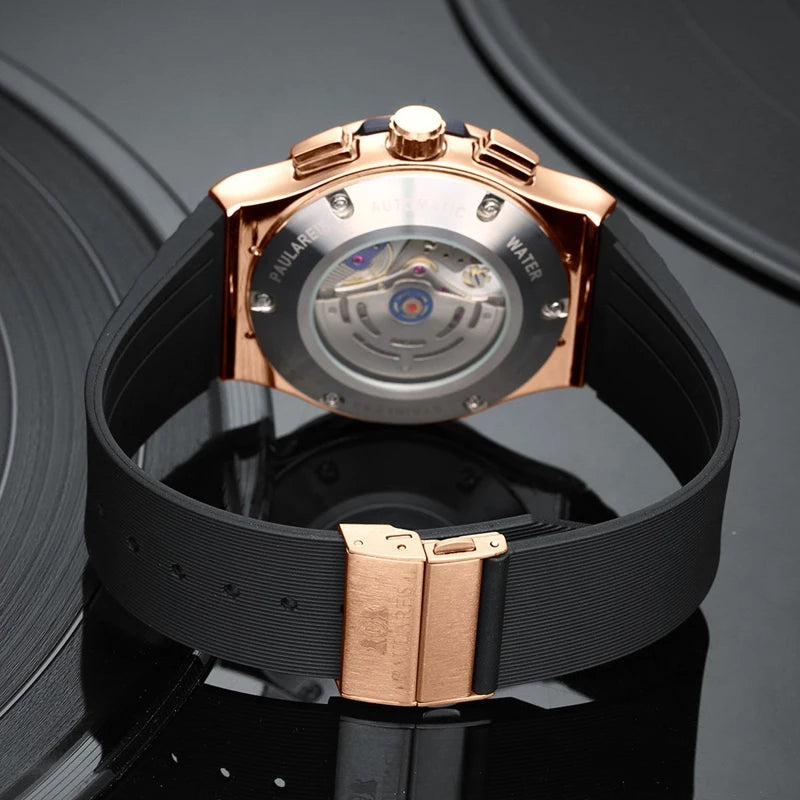 PAULAREIS P Brand Fashion Luxury Men's Quartz Watches Waterproof Luxury Watch Sport Clock Men Classic Business Wristwatch Male