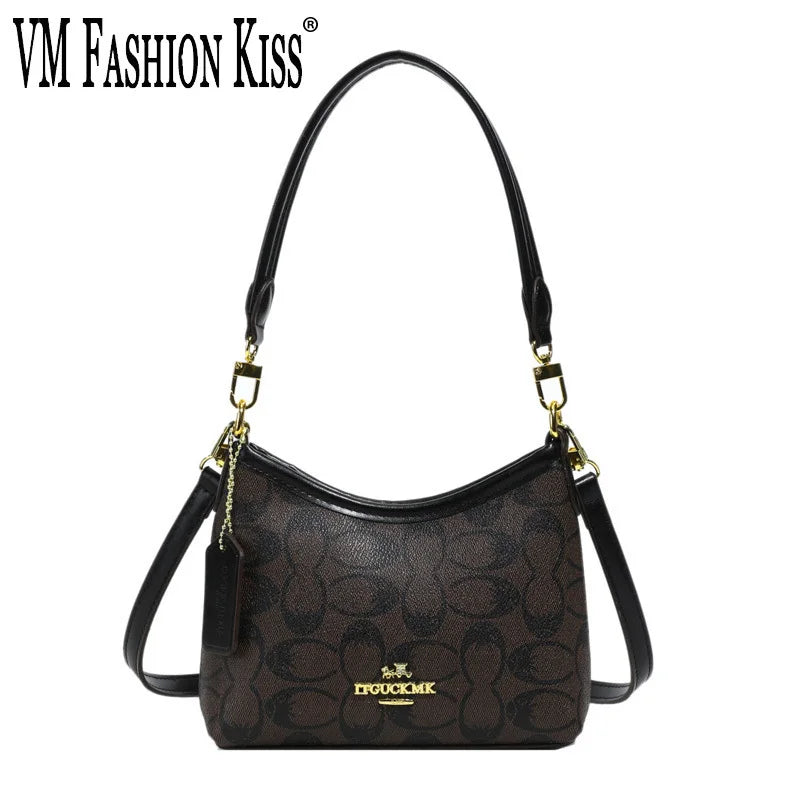 Ladies Elegant Underarm Handbags Geometric Print Wallets For Women Hobo Handbags Hand Bag Ladies Shoulder Crossbody Bags