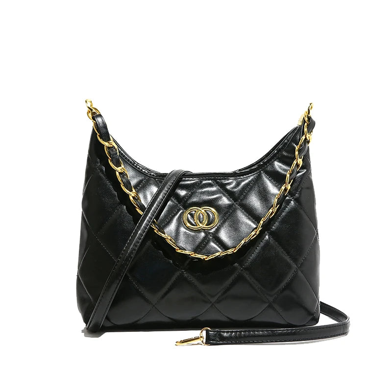 Classic Leather Handbags For Women, Ladies Tote Bag With Detachable Strap, Famous Designer Crossbody Purse