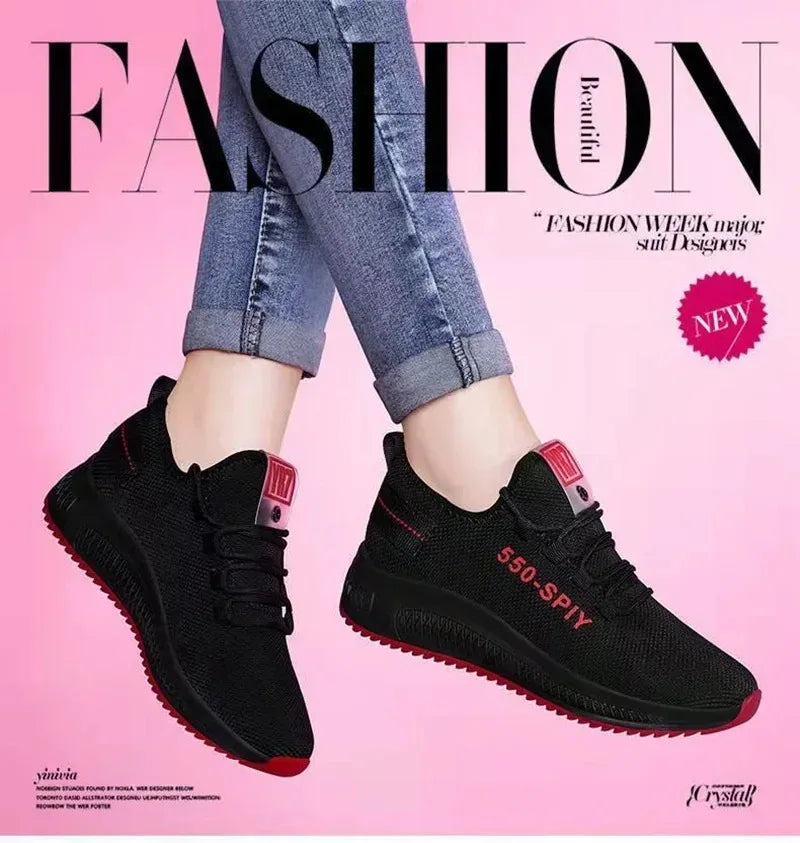 Women's Breathable Non-slip Platform Fashion New Casual Shoes Korean Running Shoes Sneakers shoes for women 2025