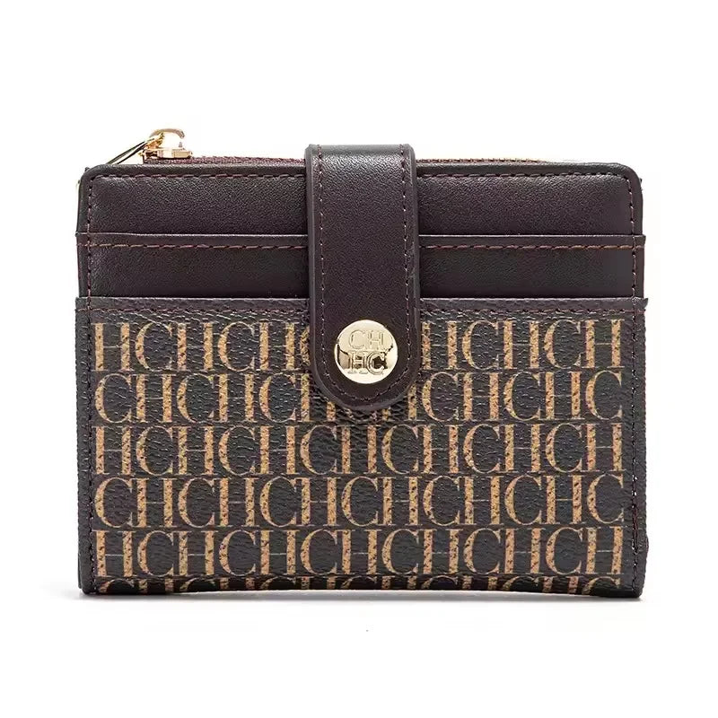 CH Women's Wallet Temperament Portable Women's Small Bag Elegant High Quality Premium Fashion Fashion Women's Card Holder