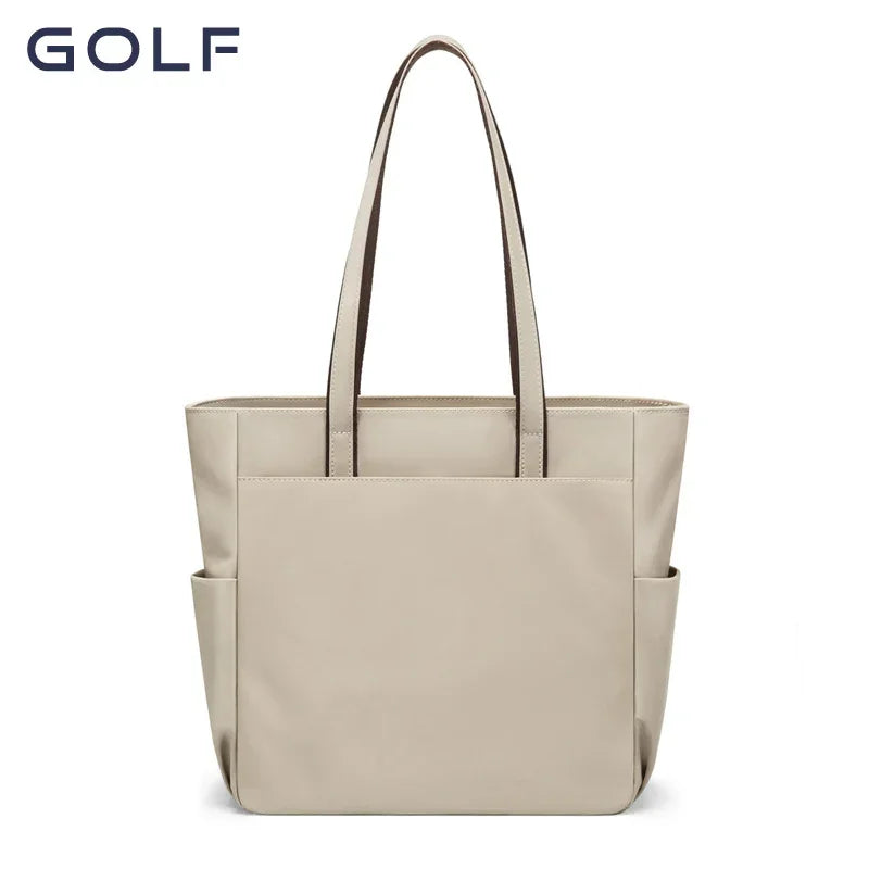 GOLF Female Tote Bags Shoulder Women's Elegant Commuter Laptop Tote Bag Leather Large Capacity Handbags Business Bags for Women