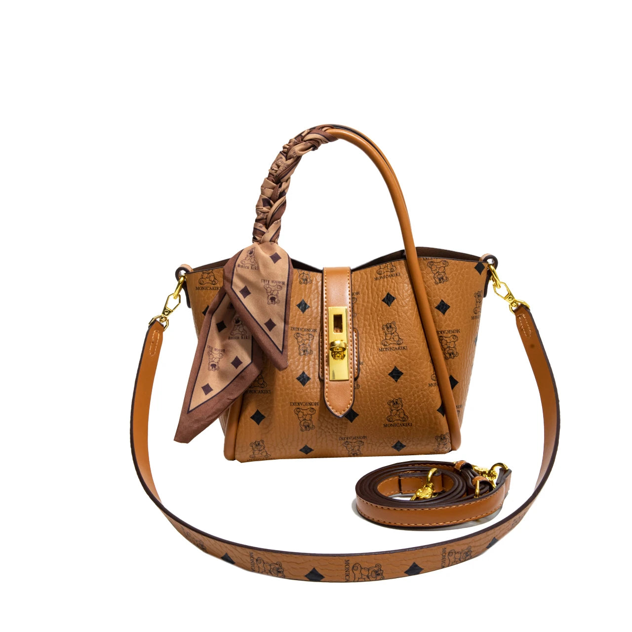 Classic Elegant Leather Handbags For Women Luxury Brand Crossbody Bag Shoulder Style By Famous Designer Ladies Fashion