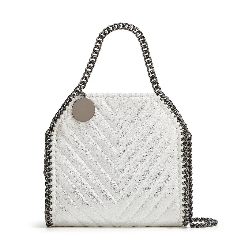 2025 New Mini Crossbody Bag - Luxury Designer Embroidered Chain Strap Shoulder Purse, Stylish Versatile Small Handbag for Women