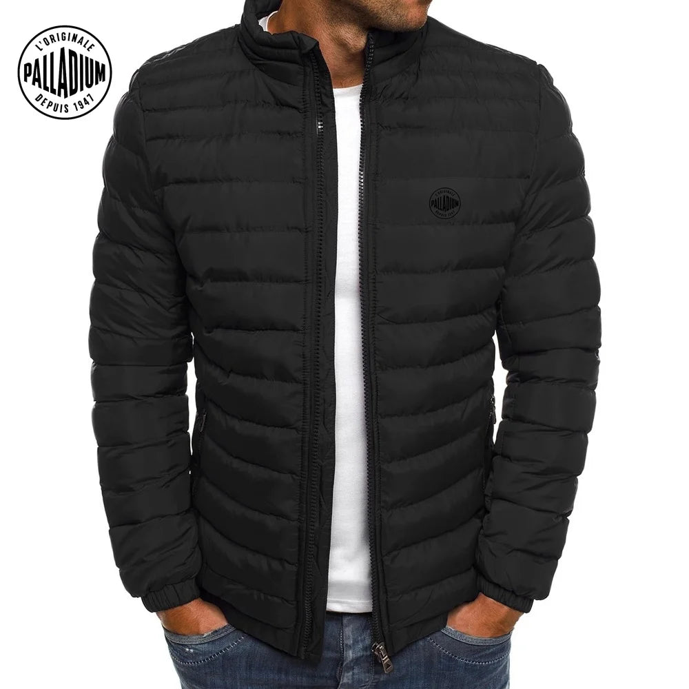 Palladium - Men's Warm Down Jacket Brand Casual Fashion Coat Standing UR Winter