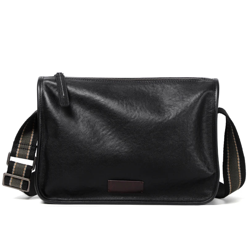 New Design Men Bag Luxury boys Crossbody Bag First Layer Cowhide Leather Shoulder Bags Fashion Flap Messenger Bag Quality