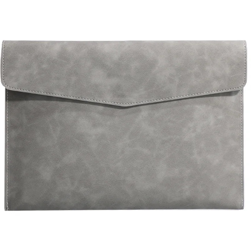 Contract Bill File Bag Professional File Folder Fashion Briefcase Data Package Document Organiser A4 Leather File Folder