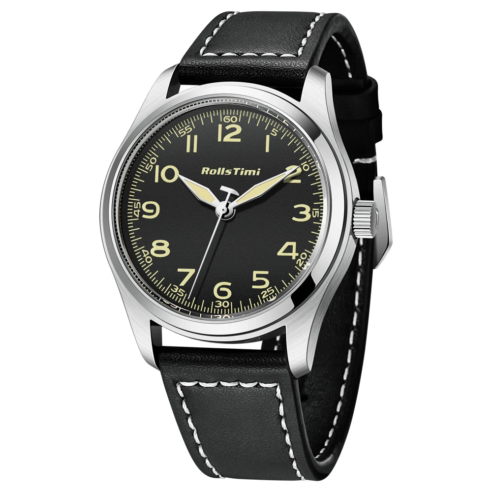 2025 New Men's Quartz Watch Waterproof top brand Luxury Fashion Sport Luminous watch for Men Leather strap