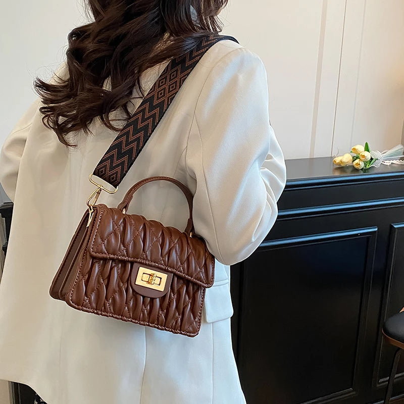 Popular Crossbody-Bag For Women, Genuine Leather Handbags By Famous Designer, Elegant Shoulder Bag For Ladies